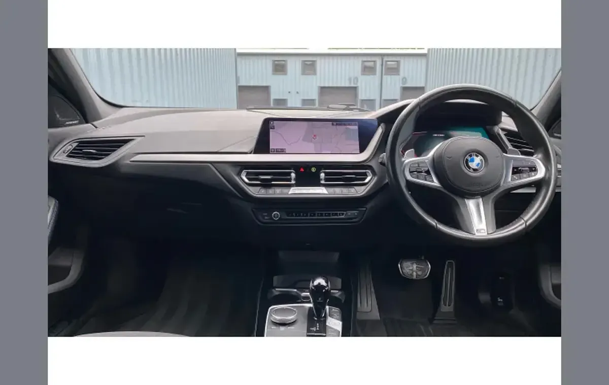 Used BMW M135 Shadowline 306 HP (225 kW) 2019 Blue Hatchback