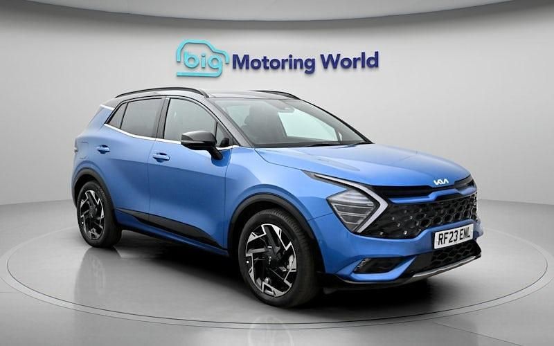 Used Kia Sportage GT-Line S 265 HP (194 kW) 2023 Blue SUV