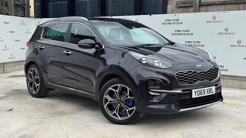 Used Kia Sportage GT-Line 136 HP (100 kW) 2019 Black SUV