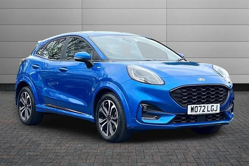 Used Ford Puma ST-Line 125 HP (91 kW) 2023 Desert island blue SUV