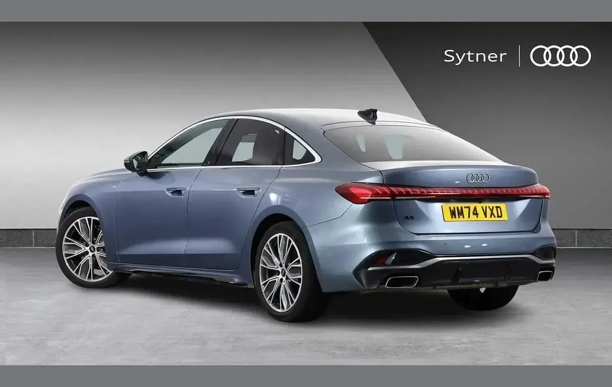 Used Audi A5 S-Line 147 HP (108 kW) 2025 Blue Sedan