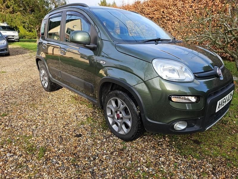 Used Fiat Panda 4x4 75 HP (55 kW) 2014 Green Hatchback