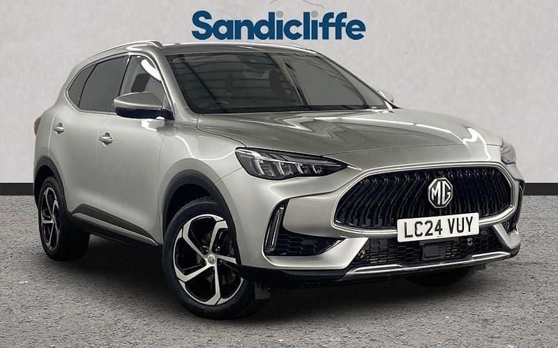 Metallic sterling silver Used 2023 MG HS Trophy SUV | £16,247 (Fair price) - Image 1/4