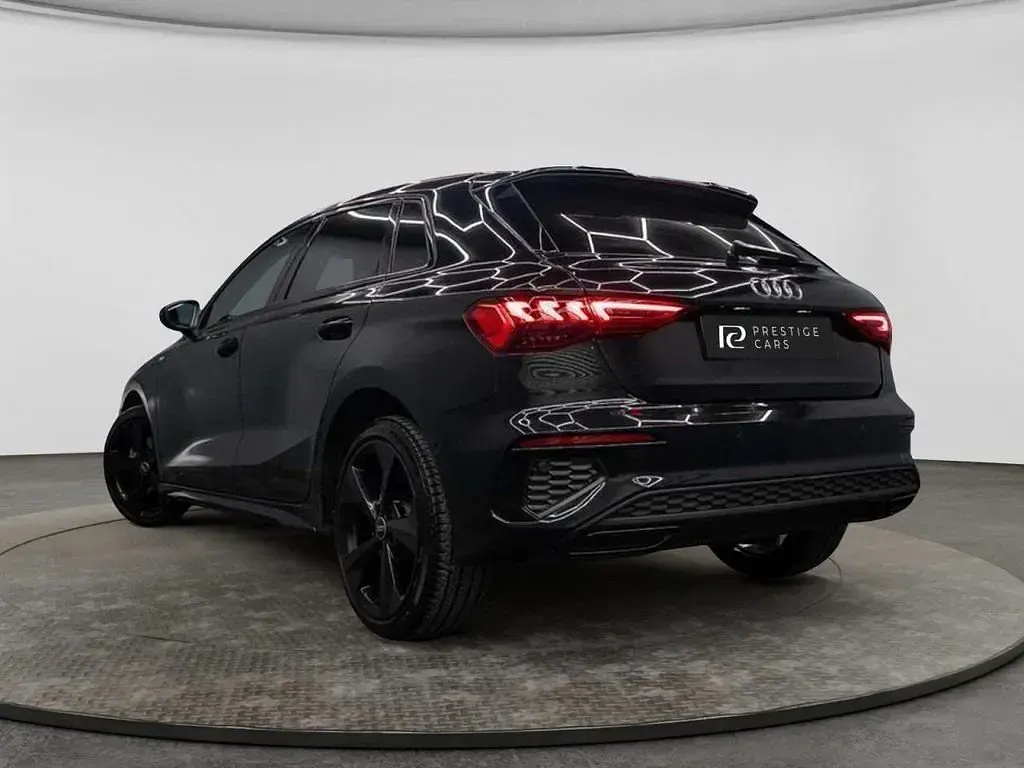 Used Audi A3 Sportback S-Line 150 HP (110 kW) 2022 Black Hatchback