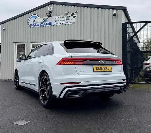 Used Audi Q8 S-Line 286 HP (210 kW) 2021 White SUV