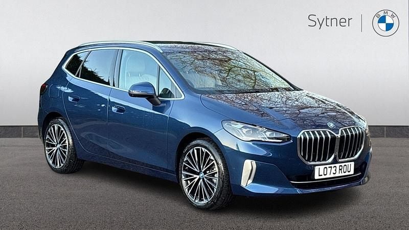 Blue Used 2024 BMW 225 Active Tourer Luxury Line MPV | £28,000 (A bit pricey) - Image 1/4