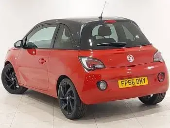 Used Vauxhall Adam 70 HP (51 kW) 2016 Red Hatchback