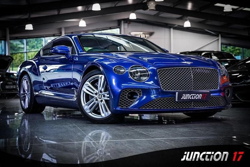Used Bentley Continental 635 HP (467 kW) 2019 Blue Coupe