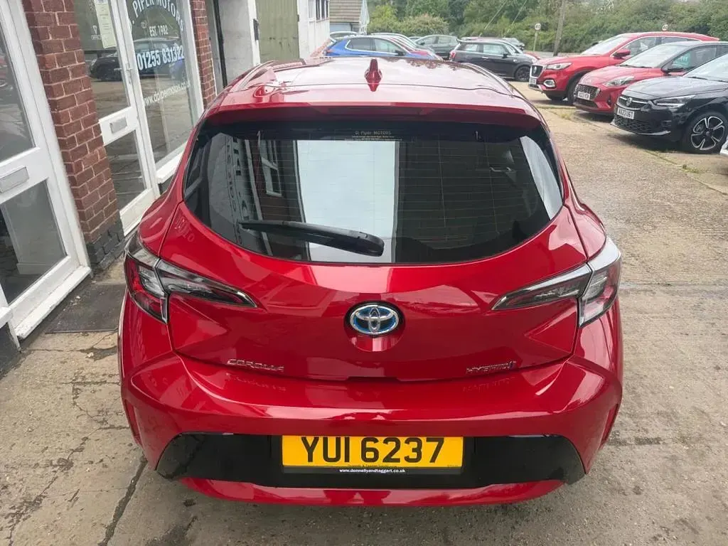 Used Toyota Corolla 2023 Red Hatchback