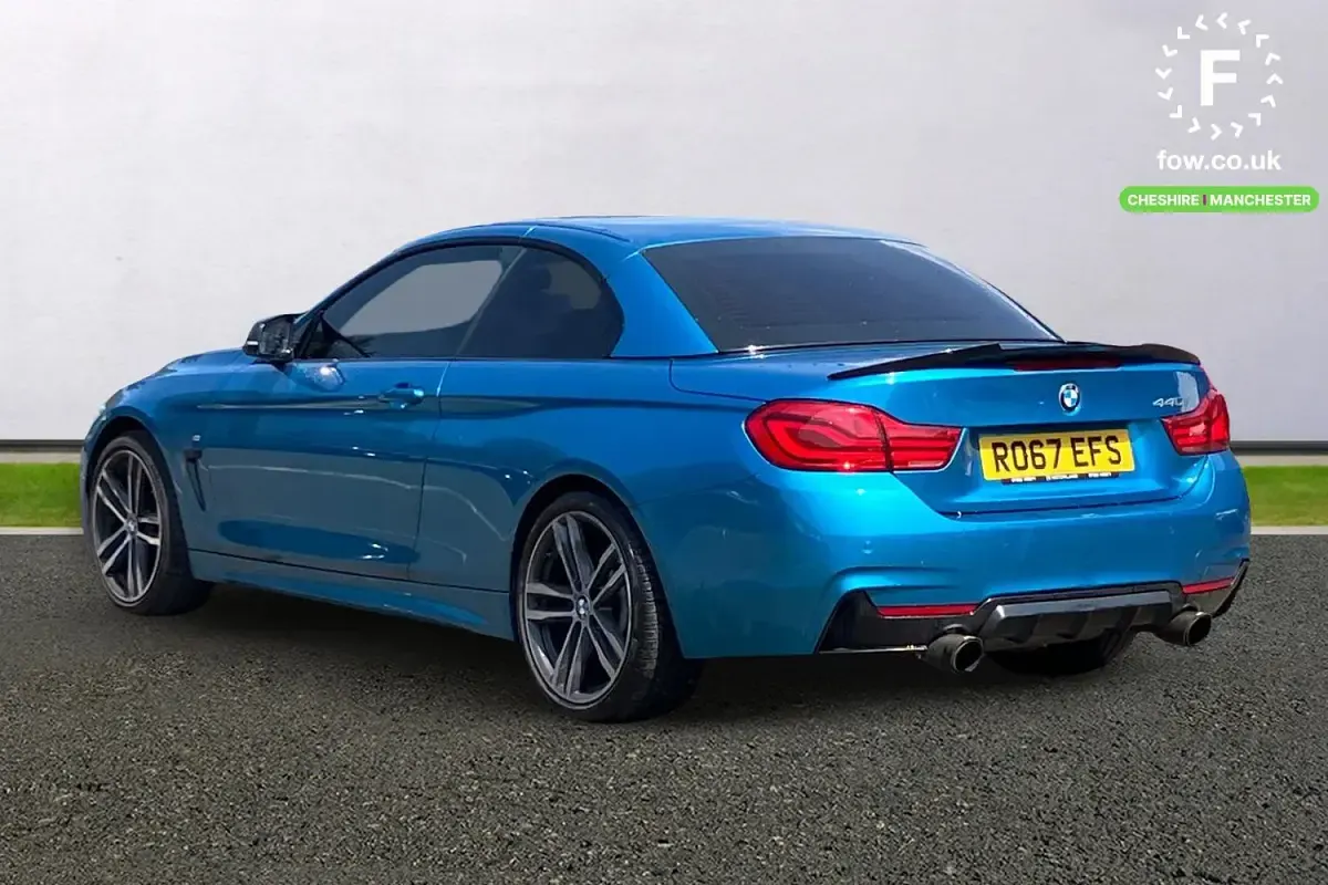 Used BMW 440 M Sport 2017 Blue Cabriolet