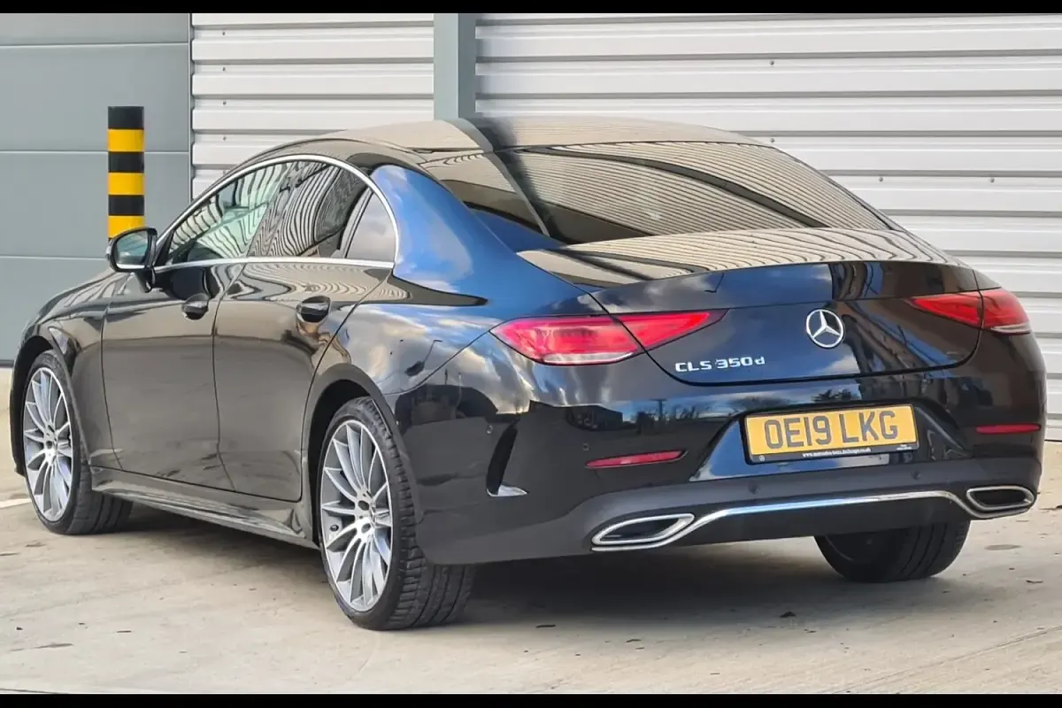 Used Mercedes CLS350 AMG line 286 HP (210 kW) 2019 Black Coupe
