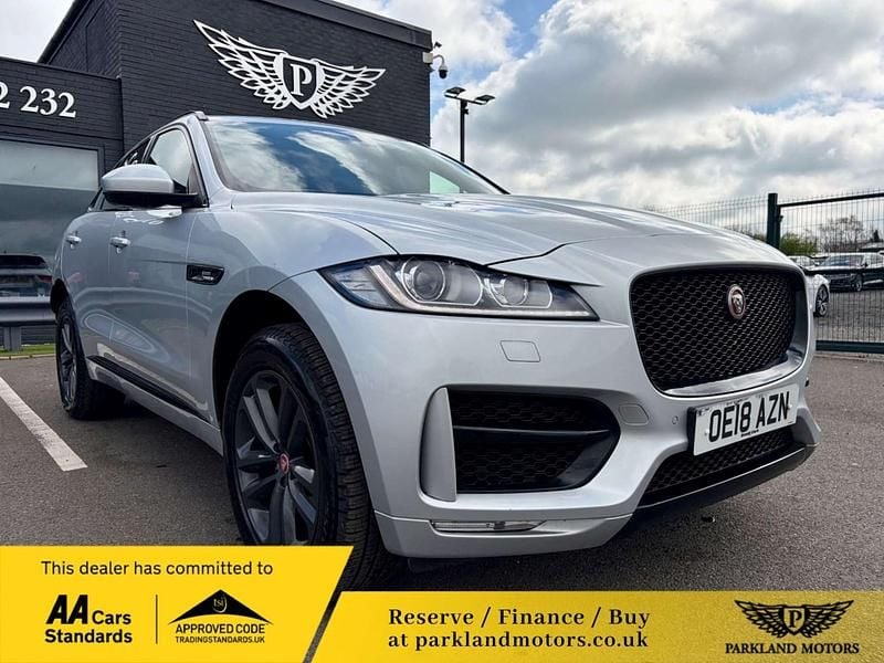 Used Jaguar F-Pace R-Sport 2018 Silver SUV