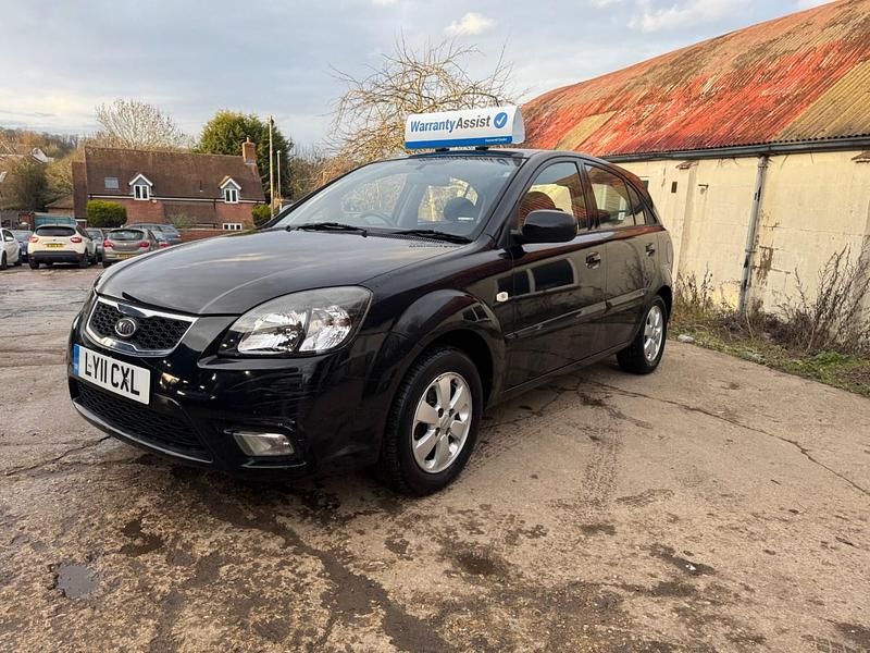 Used Kia Rio 109 HP (80 kW) 2011 Black Hatchback
