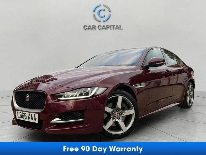 Red Used 2016 Jaguar XE R-Sport Sedan | £9,750 (Fair price) - Image 1/3