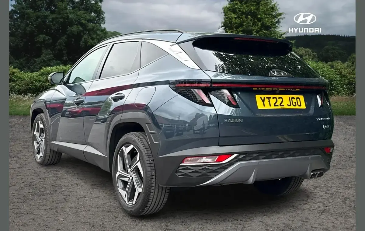 Used Hyundai Tucson Premium 230 HP (169 kW) 2022 Blue SUV