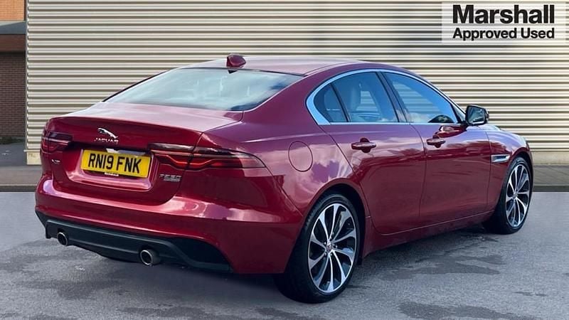 Used Jaguar XE S 249 HP (183 kW) 2019 Red Sedan