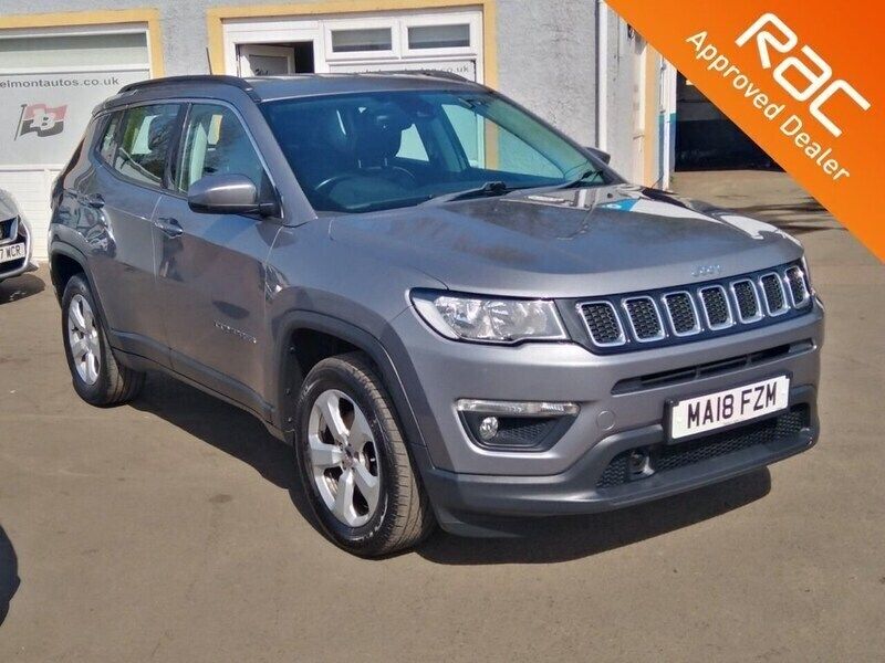 Grey Used 2018 Jeep Compass Longitude SUV | £8,999 (Fair price) - Image 1/3