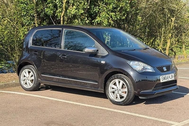 Used Seat Mii 75 HP (55 kW) 2015 Black Hatchback