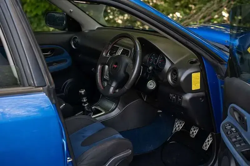 Usado Subaru Impreza 265 CV (194 kW) 2005 Azul Berlina
