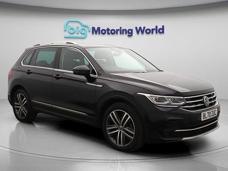 Black Used 2020 VW Tiguan Elegance SUV | £15,400 (Fair price) - Image 1/4