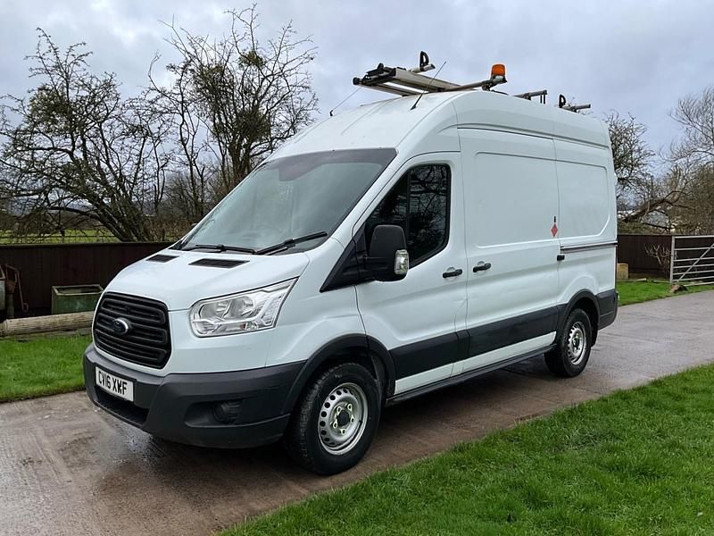 Used Ford Transit 155 HP (114 kW) 2016 White Van