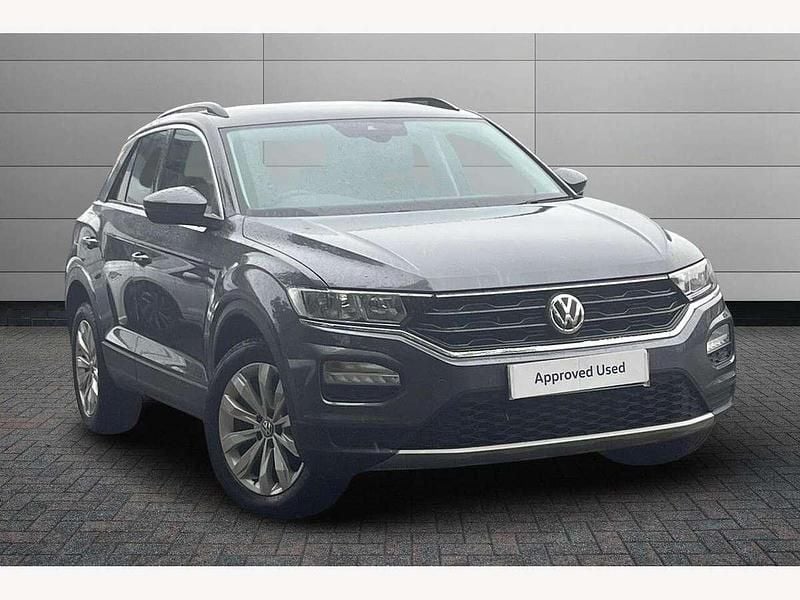 Indium grey Used 2019 VW T-Roc SE SUV | £17,499 (Fair price) - Image 1/4