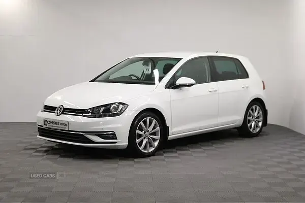 Used VW Golf VII GT 150 HP (110 kW) 2019 White Hatchback