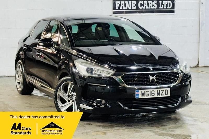 Used DS Automobiles DS5 Prestige 180 HP (132 kW) 2016 Black Hatchback