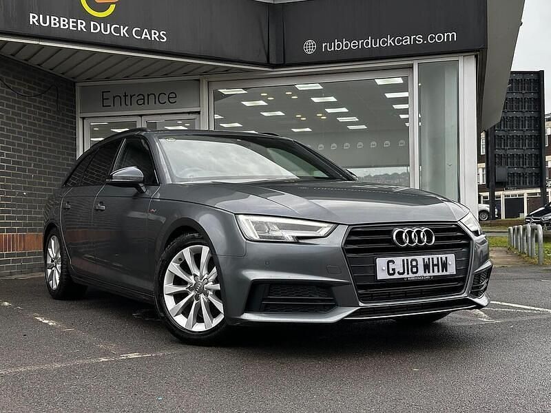 Used Audi A4 Black Edition 190 HP (139 kW) 2018 Grey Estate