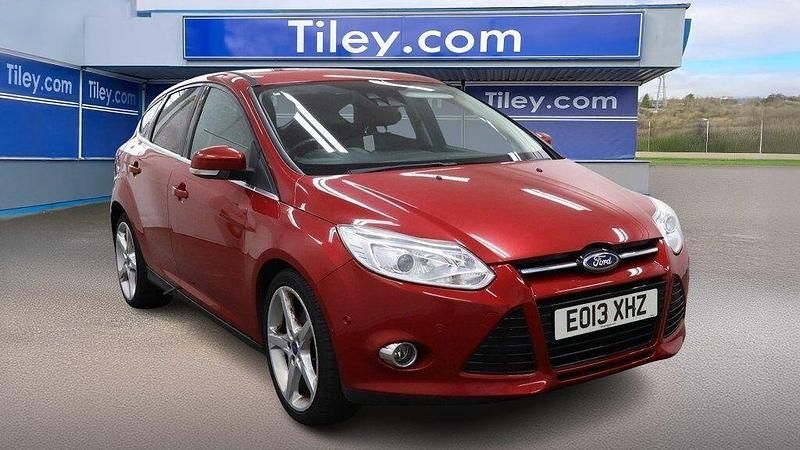 Red Used 2013 Ford Focus Titanium X Hatchback | £5,990 (Fair price) - Image 1/2