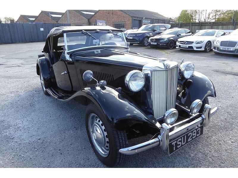 Used MG TD 1953 Black Cabriolet