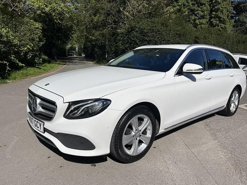 Used Mercedes E220 SE 2017 White Estate