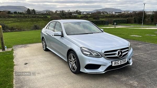 Used Mercedes E220 AMG 170 HP (125 kW) 2013 Silver Sedan