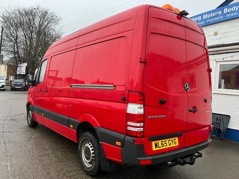Used Mercedes Sprinter 2015 Red Van