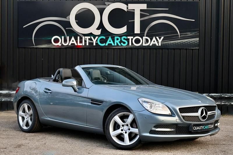 Silver Used 2012 Mercedes SLK200 Cabriolet | £8,995 (Fair price) - Image 1/4
