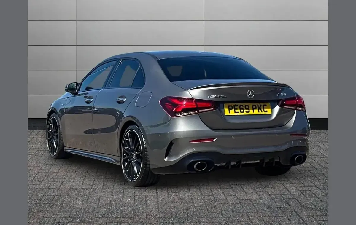 Used Mercedes A35 AMG Premium 301 HP (221 kW) 2019 Grey Sedan