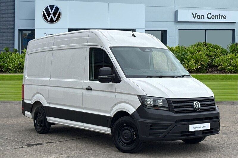 White New 2025 VW Crafter Van | £28,991 - Image 1/4