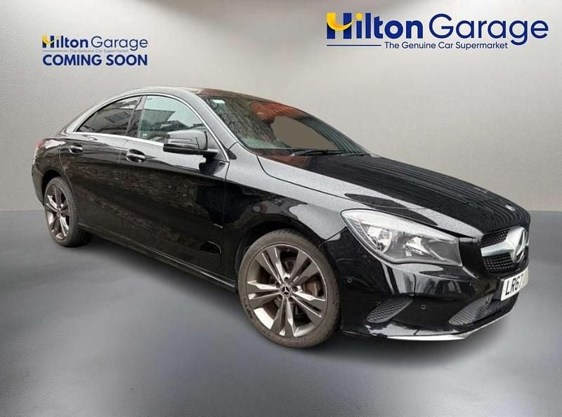 Used Mercedes CLA200 2017 Black Coupe