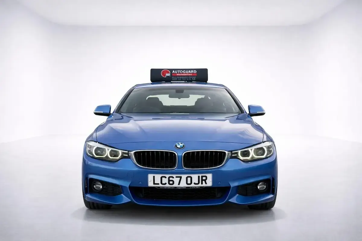 Used BMW 420 M Sport 184 HP (135 kW) 2017 Blue Coupe