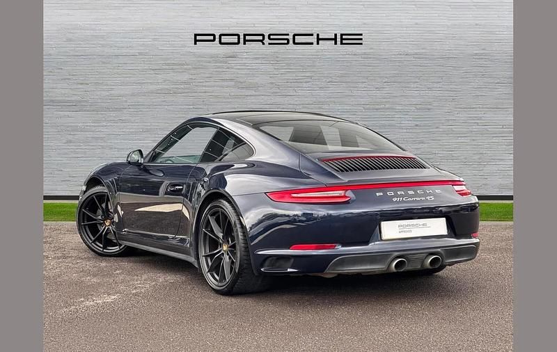 Begagnad Porsche 911 420 HK (308 kW) 2016 Blå Sportkupé