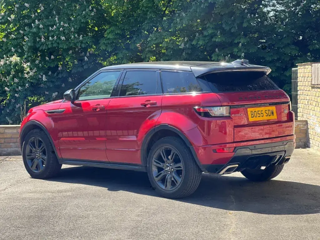 Used Land Rover Range Rover evoque Landmark 2018 Red Estate