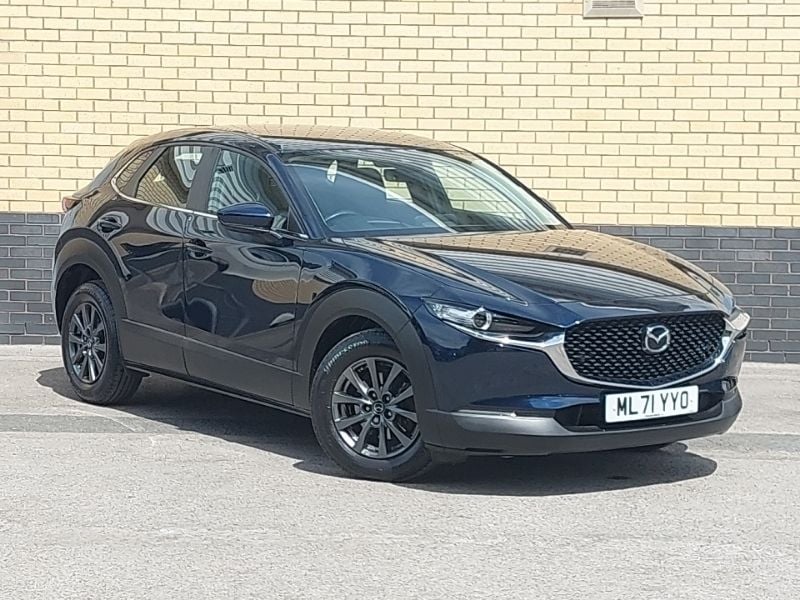 Blue Used 2021 Mazda CX-30 SUV | £15,998 (Fair price) - Image 1/4