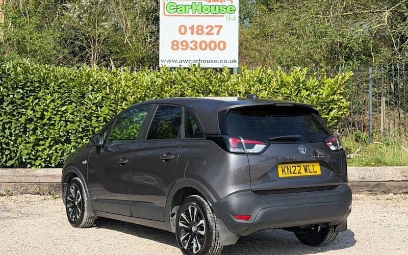 Used Vauxhall Crossland Design Edition 83 HP (61 kW) 2022 Grey SUV