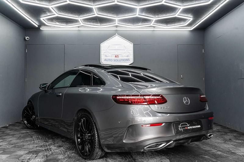 Used Mercedes E220 AMG line 194 HP (142 kW) 2022 Grey Coupe