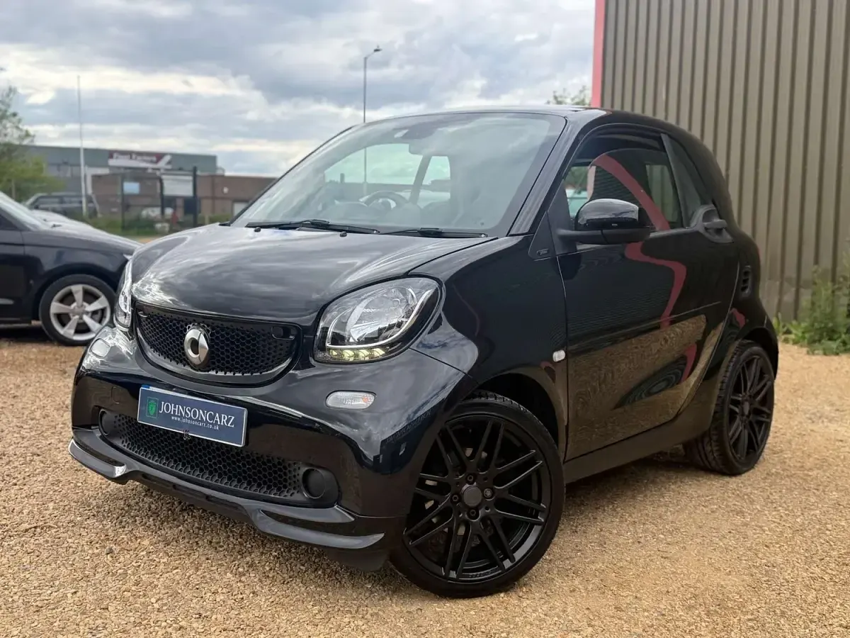 Used Smart ForTwo Coupé Brabus 90 HP (66 kW) 2017 Black Coupe