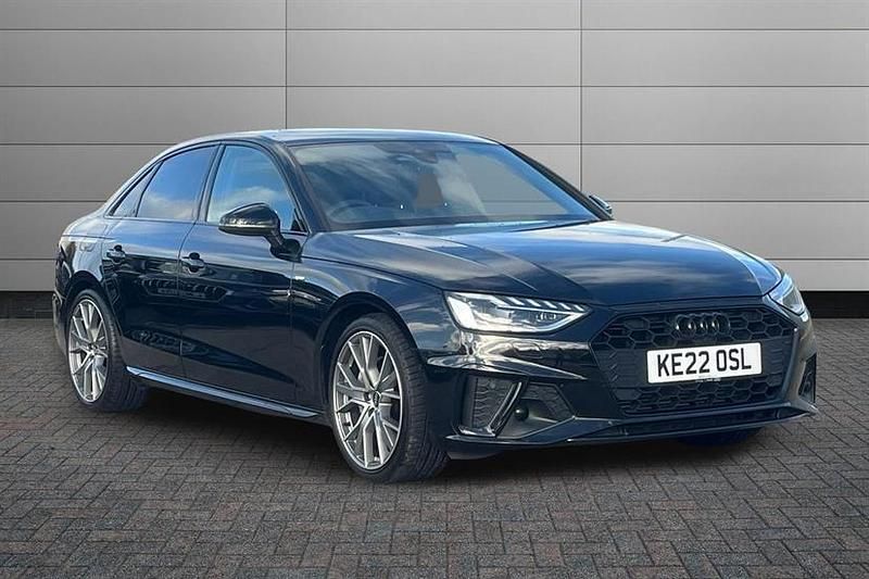 Mythos black Used 2022 Audi A4 Advanced Sedan | £29,295 - Image 1/4