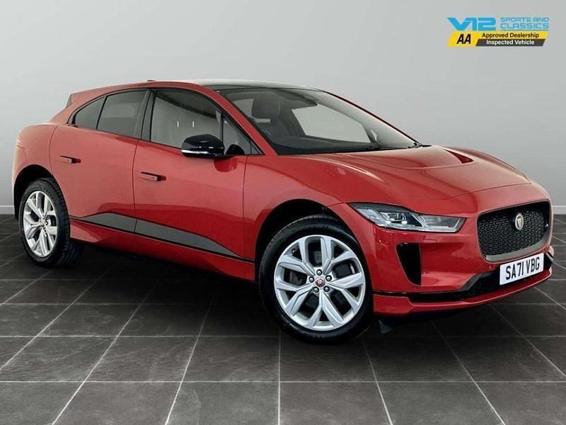 Red Used 2021 Jaguar I-Pace SUV | £18,495 (Good price) - Image 1/2