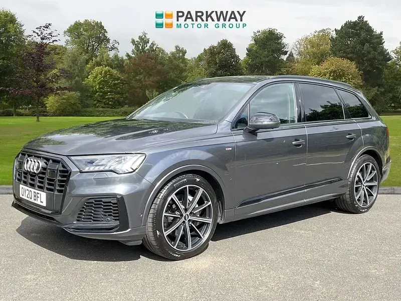 Used Audi Q7 Black Edition 2020 Grey SUV