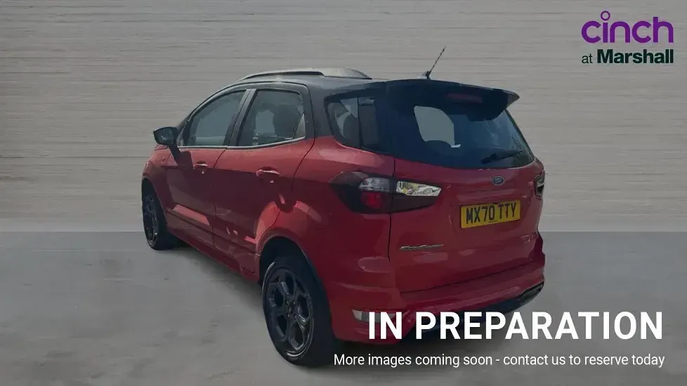 Used Ford Ecosport ST-Line 125 HP (91 kW) 2020 Red SUV