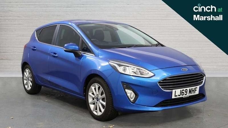 Blue Used 2019 Ford Fiesta Titanium Hatchback | £11,849 (Fair price) - Image 1/4